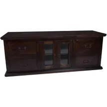 MiaMöbel Mexico TV-Kommode 160x60x50 cm Kolonialstil Pinie Massivholz