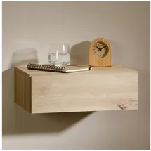 CARO-Möbel Hängeregal 40 x 30 x 10 cm Braun