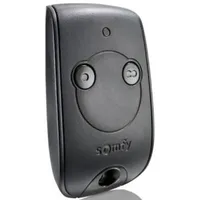SOMFY 1841026 - 2-Kanal-RTS-Fernbedienung | Zur Steuerung von 2 RTS-Tor- und Garagentormotoren