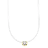 Bruno Banani Kette mit Anhänger gold/silber/transparent