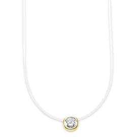 Bruno Banani Kette mit Anhänger gold/silber/transparent