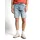 Tom Tailor Herren TTJOSH REGULAR SLIM Jeans Shorts, blau, Uni, Gr. 31