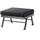 Sieger Auckland Hocker 72 x 72 x 47 cm eisengrau/grau