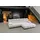 KAWOLA Ecksofa VIVIEN silber Cord