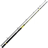 Black Cat Perfect Passion Boat Spin Angelrute Spinnrute Wels Angeln Wallerrute Wurfgewicht 50-190g, Schwarz-Gelb, 2,40 m