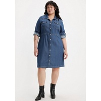 Levis Levi's® Plus Jeanskleid »Western Dress«, blau