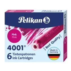 Tintenpatrone 4001 pink PELIKAN 100435993 321075 4001 TP/6