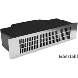 airtec Edelstahl Lüftungsgitter, Flachkanal 175x80mm, Dunstabzug Tischhaube Umluft
