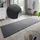 HANSE HOME BT Carpet Bouclé Läufer – Küchenläufer rutschfest Teppichläufer Flachgewebe Kurzflor Teppich Küchenteppich für Flur, Küche, Wohnzimmer, Badezimmer, Bad – Anthrazit, 80x150cm