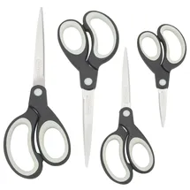 Rapesco RAPESCO® Scheren-Set Soft Grip, 4 St.
