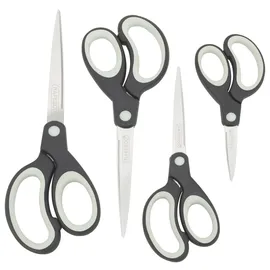 Rapesco RAPESCO® Scheren-Set Soft Grip, 4 St.