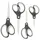 Rapesco RAPESCO® Scheren-Set Soft Grip, 4 St.