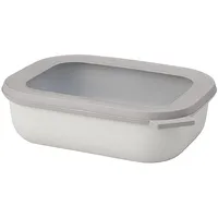 Mepal Cirqula rechteckig nordic white 1 l