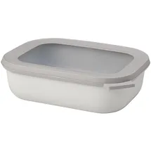 Mepal Cirqula rechteckig nordic white 1 l