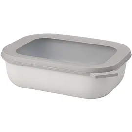 Mepal Cirqula rechteckig nordic white 1 l