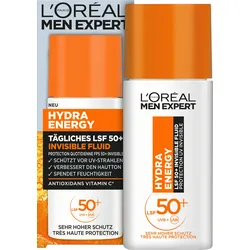 L'Oréal Men Expert Hydra Energy Tägliches Invisible Fluid LSF 50+