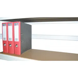 Biedrax Begrenzung für Regale 100 cm Weiss