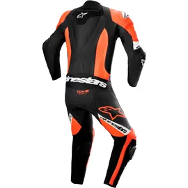 Alpinestars Missile V2 Ward Lederkombi 1tlg. - Schwarz/Neon-Rot/Weiß / 48