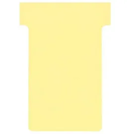 NOBO T-Karten 100 Stück Index 2 Gelb