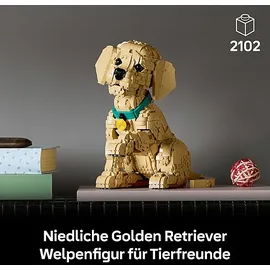 LEGO ICONS Golden Retriever Welpe 11384