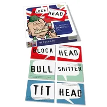 Penguin Blockhead Das englische Schimpfwortspiel Kartenspiel