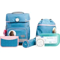 School-Mood Champion Pro 7-tlg. blau mit Pferd