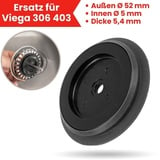 Ersatz Dichtung für Ø 90 mm Spüle Ablaufloch Dichtring Reparatur Dichtungsring