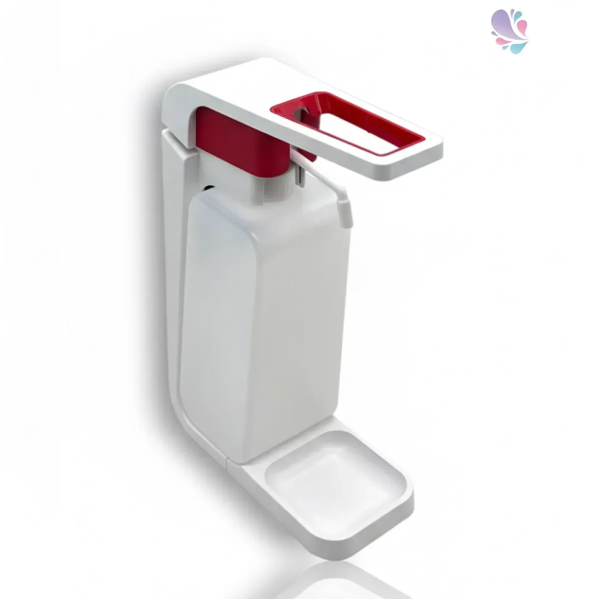 Blanc Hygienic Hebelspender für 1 Liter Seife, Desinfektion, super ergiebig, Wandmontage