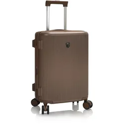 Heys Reisekoffer  Earth Tones Kabinentrolley 55 cm  erweiterbar  4 Rollen 45 l - Braun