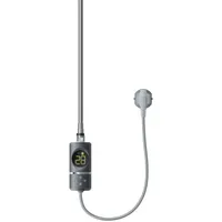 Luxebath ML-Design Heizstab 900W Anthrazit mit Thermostat LCD Bildschirm