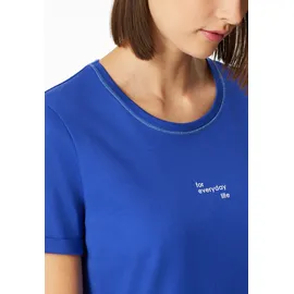 SCHIESSER Nachthemd Casual Essentials Blau 42