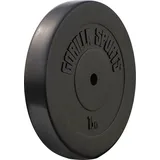 Gorilla Sports Hantelscheiben Gewichtsscheibe 15 kg schwarz