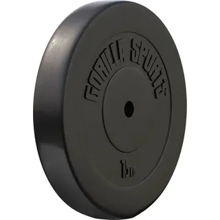 Gorilla Sports GORILLA SPORTS® Hantelscheiben 1,25–30 kg, Einzel/Set, 30 mm, Kunststoff