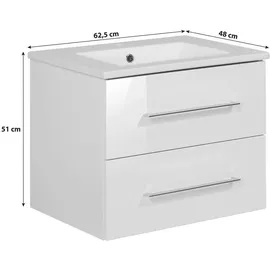 Fackelmann B.perfekt Waschtisch 60 x 48 cm (84142)