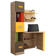 aea Schreibtisch Gelb / Braun