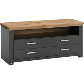 Set One by Musterring TV-Lowboard York Dekor Graphit / Eiche