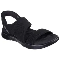 SKECHERS GO WALK FLEX SANDAL - ENTICING Schwarz Sandal Gr. 36