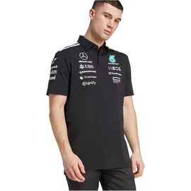 adidas Mercedes-AMG Petronas Formel 1 Team Poloshirt Herren JW5391 - black/white
