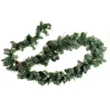 LINDER EXCLUSIV LED-Lichterkette Weihnachtsgirlande 8 m Transparent