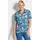 GOLDNER Hemdbluse floral Blau 20