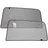 Heyner Sonnenschutz Magnethalterung VW Tiguan (2) Ab 2016 2er Set Grau