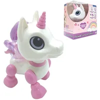 Lexibook Power Unicorn Mini Einhorn-Roboter mit Licht und Soundeffekten,
