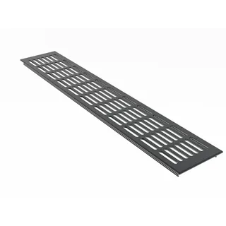 MS Beschläge Lüftungsgitter Alu 100 x 300 mm RAL 7016 Anthrazit RAL7016