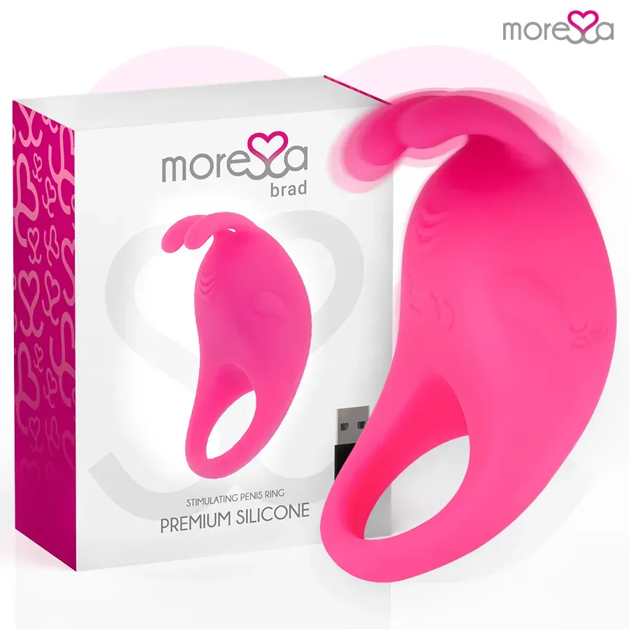 MORESSA - BRAD PREMIUM SILIKON WIEDERAUFLADBAR ROSA
