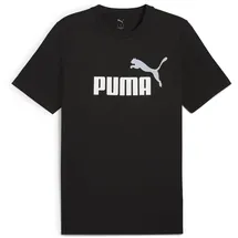Puma ESS 2 Color No. 1 Logo Tee schwarz L