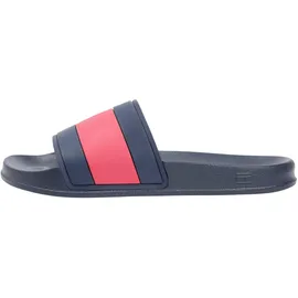 Tommy Hilfiger CORE HILFIGER FLAG POOL SLIDE Blau 47