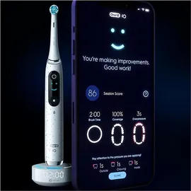 Oral-B iO Series 10 stardust white +  Reiseetui