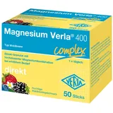 MAGNESIUM VERLA 400 Waldbeere Direkt-Granulat 50 St