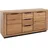 MCA living Sideboard MCA LIVING "Greno Sideboard II", beige (naturfarben), B:163cm H:80cm T:40cm, Holzwerkstoff, Massivholz, Sideboards, Sideboard, durchgehende Lamelle