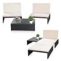 MuCoLa Gartenset 2-tlg. schwarz